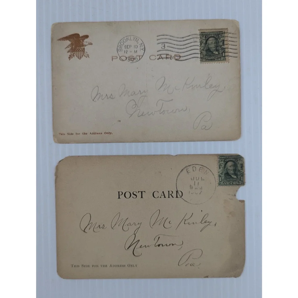 Antique Postcard Picture Card Ephemera Buildings Assorted Lot of 7